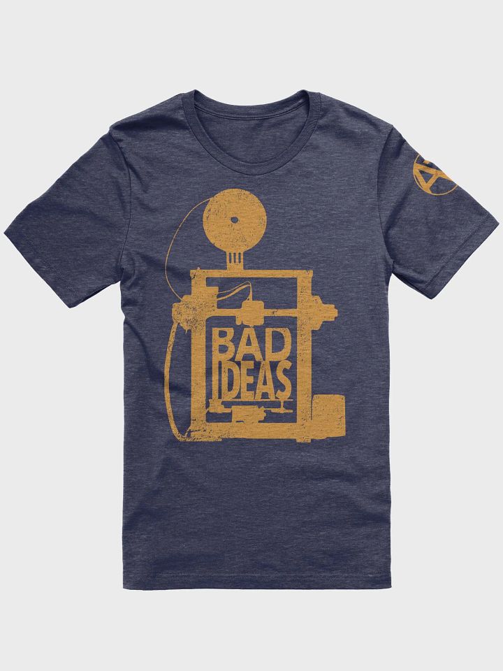 Printing Bad Ideas (Orange on Black/Navy) product image (1)