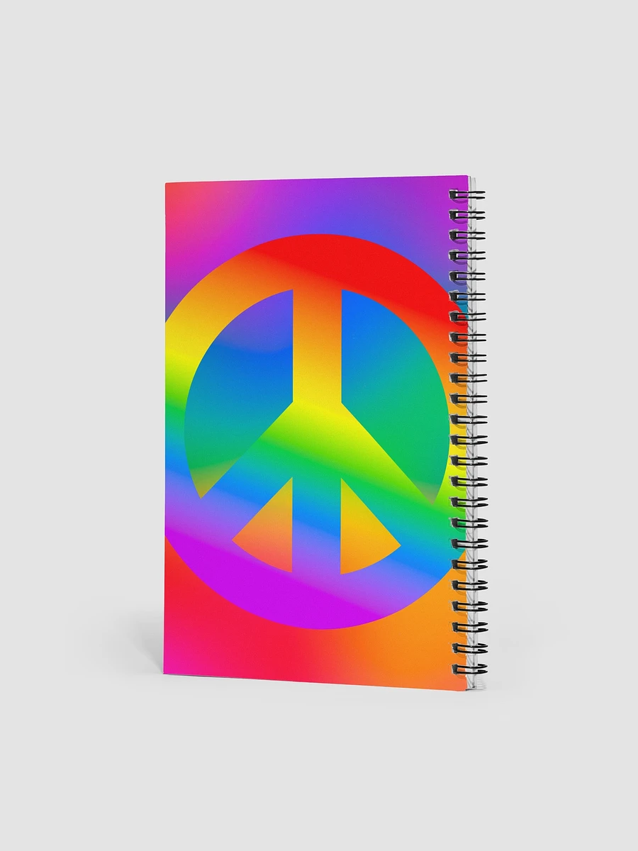 Peace Rainbow Notebook product image (2)