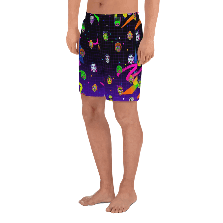 Horror Icons Retro Shorts product image (4)