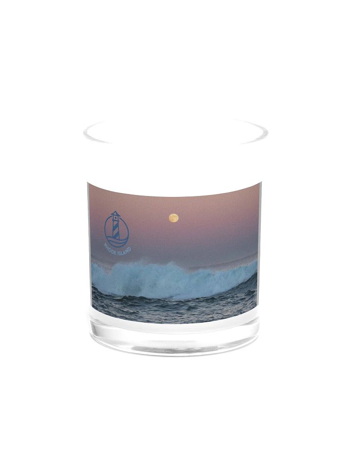 Moon Over the Cliff Walk Soy Candle (unscented) product image (1)