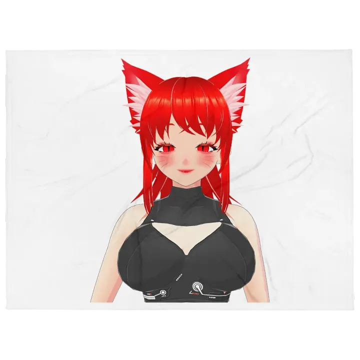 Foxy Red Throw Blanket product image (1)