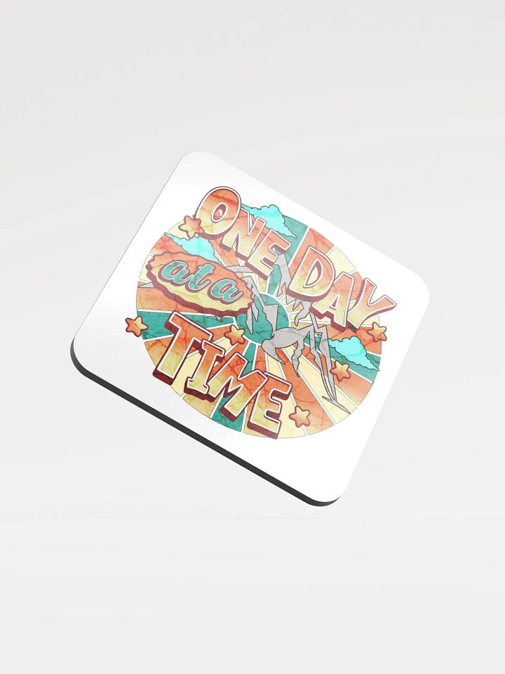 One Day At A Time Mountain Motivation Coaster Set product image (1)