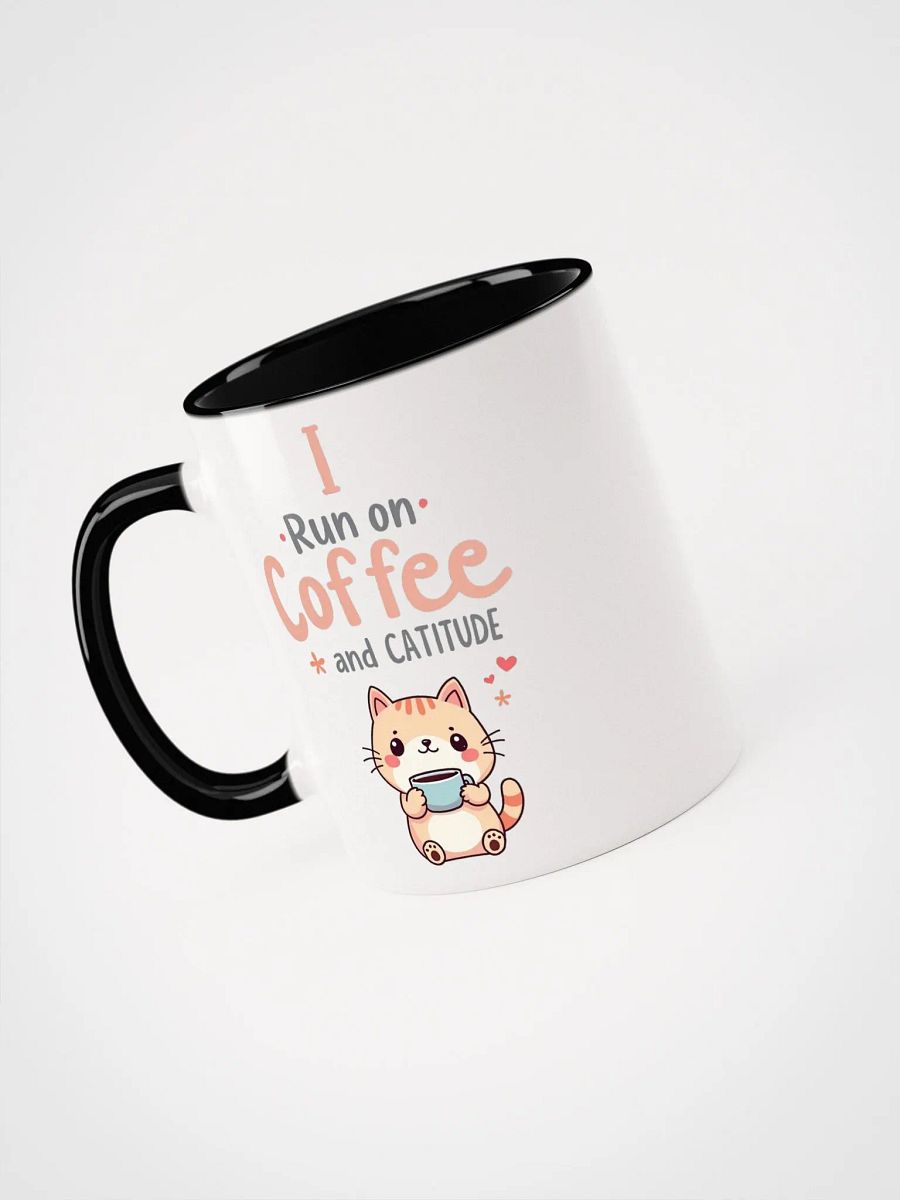 I Run on Coffee and Catitude Cat product image (30)