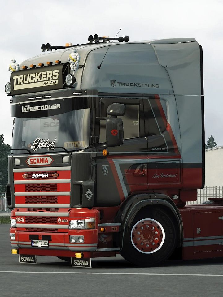 Early Access! ETS2 TM Scania RJL Pack - R4 R5 & R6 Streamline Changeable Multicolor Skin Pack product image (2)