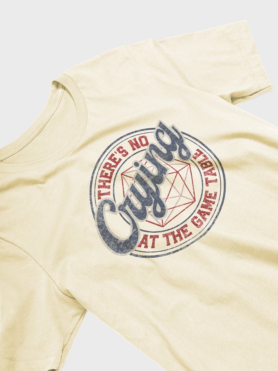 There's No Crying At The Board Game Table - Board Game T-shirt, Cream product image (5)