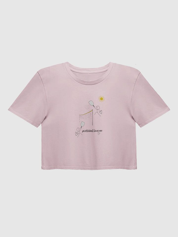 Pickleball Loves Me Crop Top product image (3)