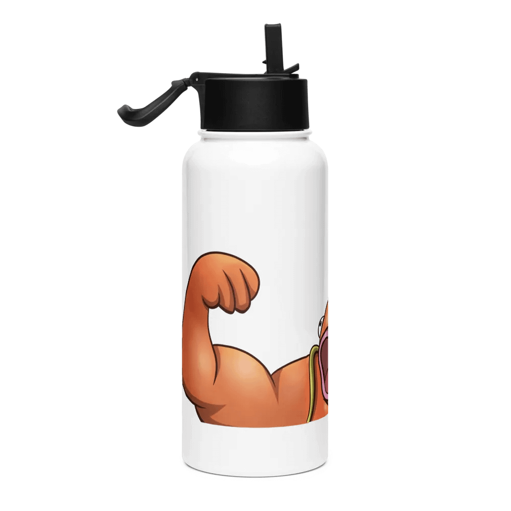 Flexi Magi Stainless: 32 oz Straw Lid Water Bottle product image (4)
