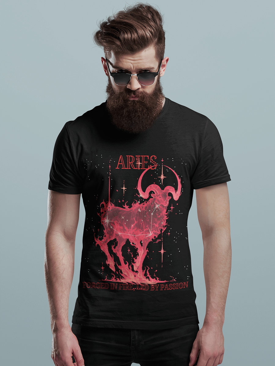 Aries: Forged in Fire, Led by Passion Tee product image (3)