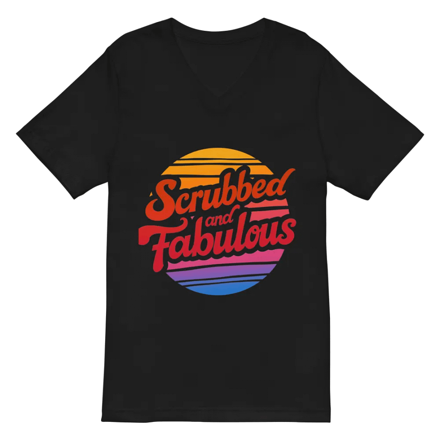Sunset Scrubbed V-Neck Tee product image (3)