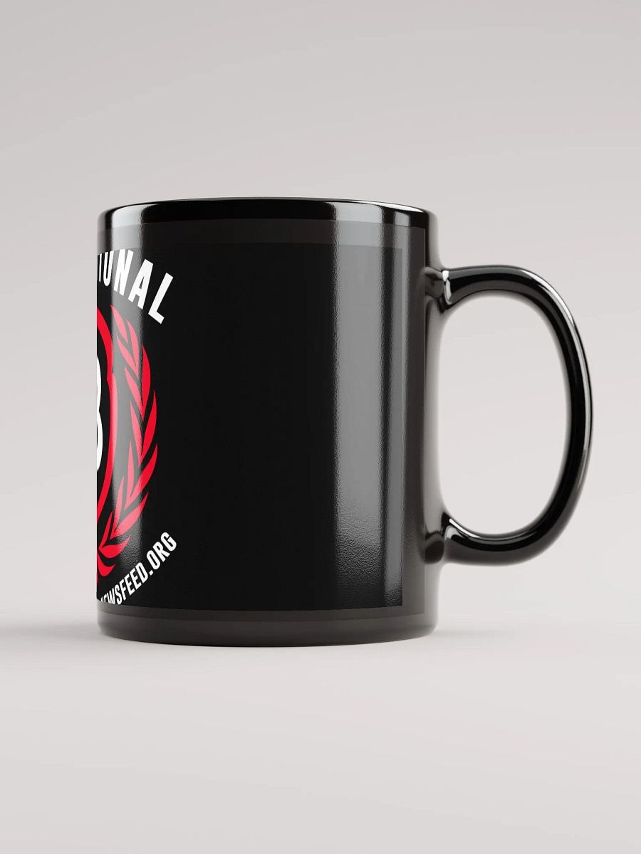 IFBNewsfeed.Org's BLACK GLOSSY MUG product image (1)