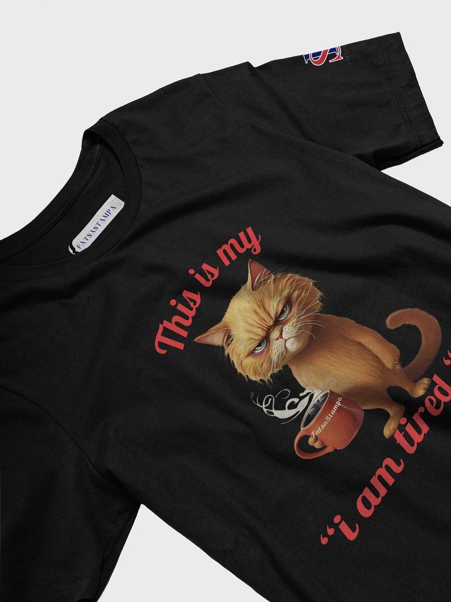 Cat funny coffee T-Shirt product image (18)