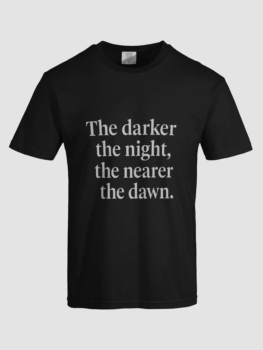 “The Nearer the Dawn” Nichiren Buddhism T-Shirt product image (14)