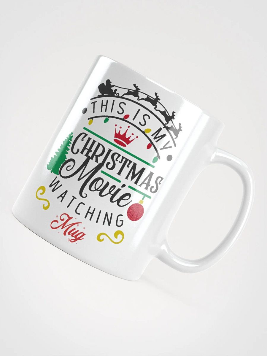 Cozy Up with Holiday Cheer: Festive Christmas Movie Watching Mug – Perfect for Sipping Hot Cocoa! product image (12)