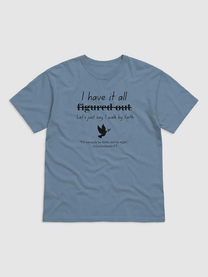 Walk by Faith - Trust Over Sight Unisex Tee product image (5)