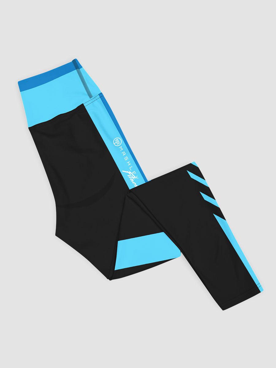 Smashley Fitness - Fitness Blue Yoga Leggings product image (10)