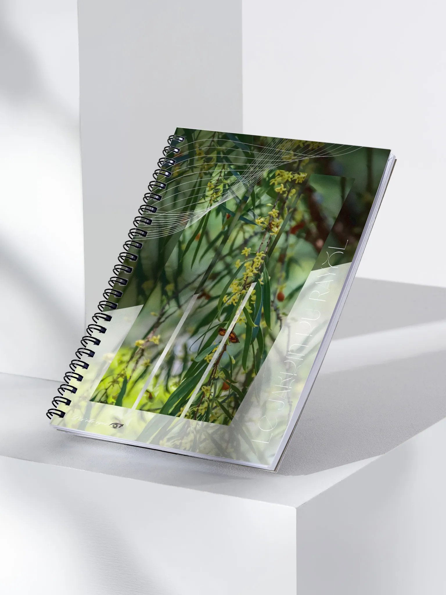 GeoGraphik Notebook – Clusters of Sunlight – Jardin du Rayol – A5 Format product image (3)
