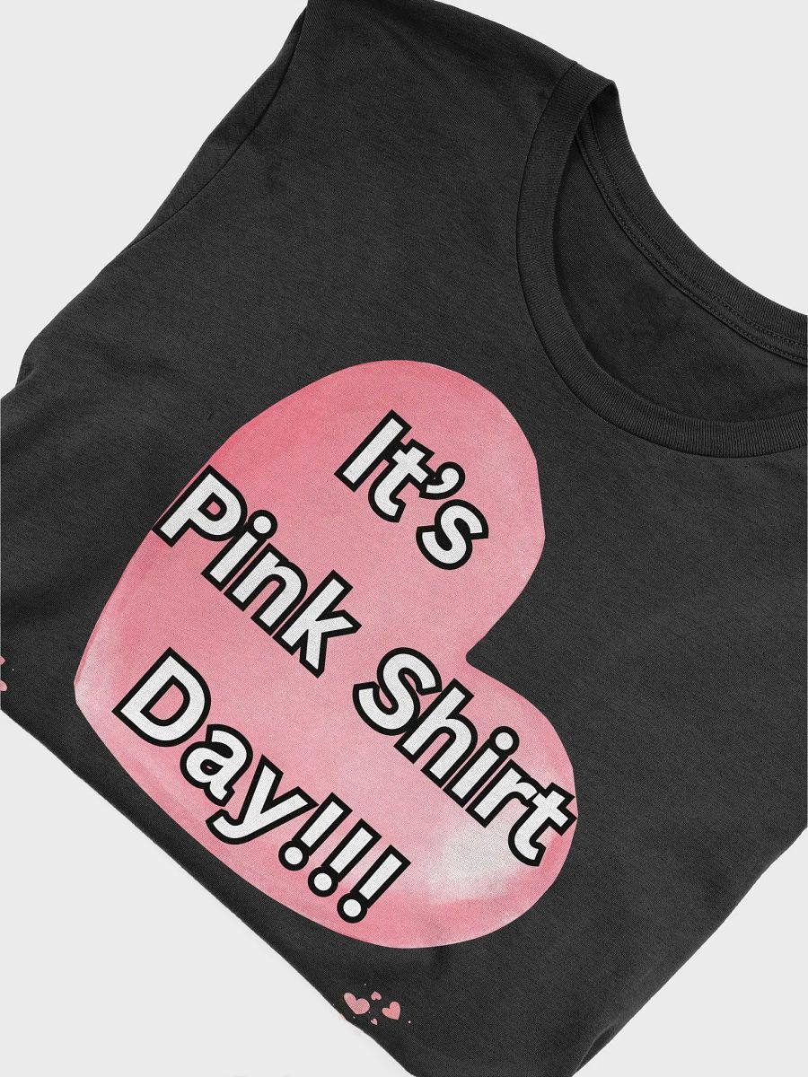 Pink Shirt Day Heart T-Shirt product image (5)