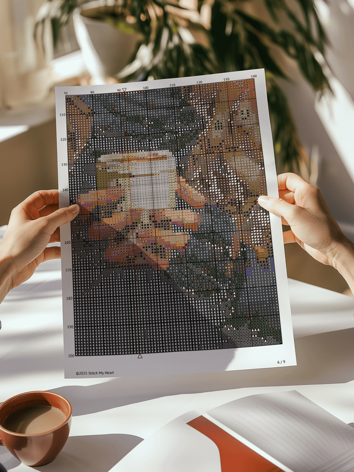Cosy Sips Cross Stitch Pattern product image (2)