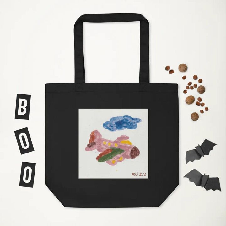 Kid Airplane (Econscious Eco-Friendly Tote Bag) product image (2)