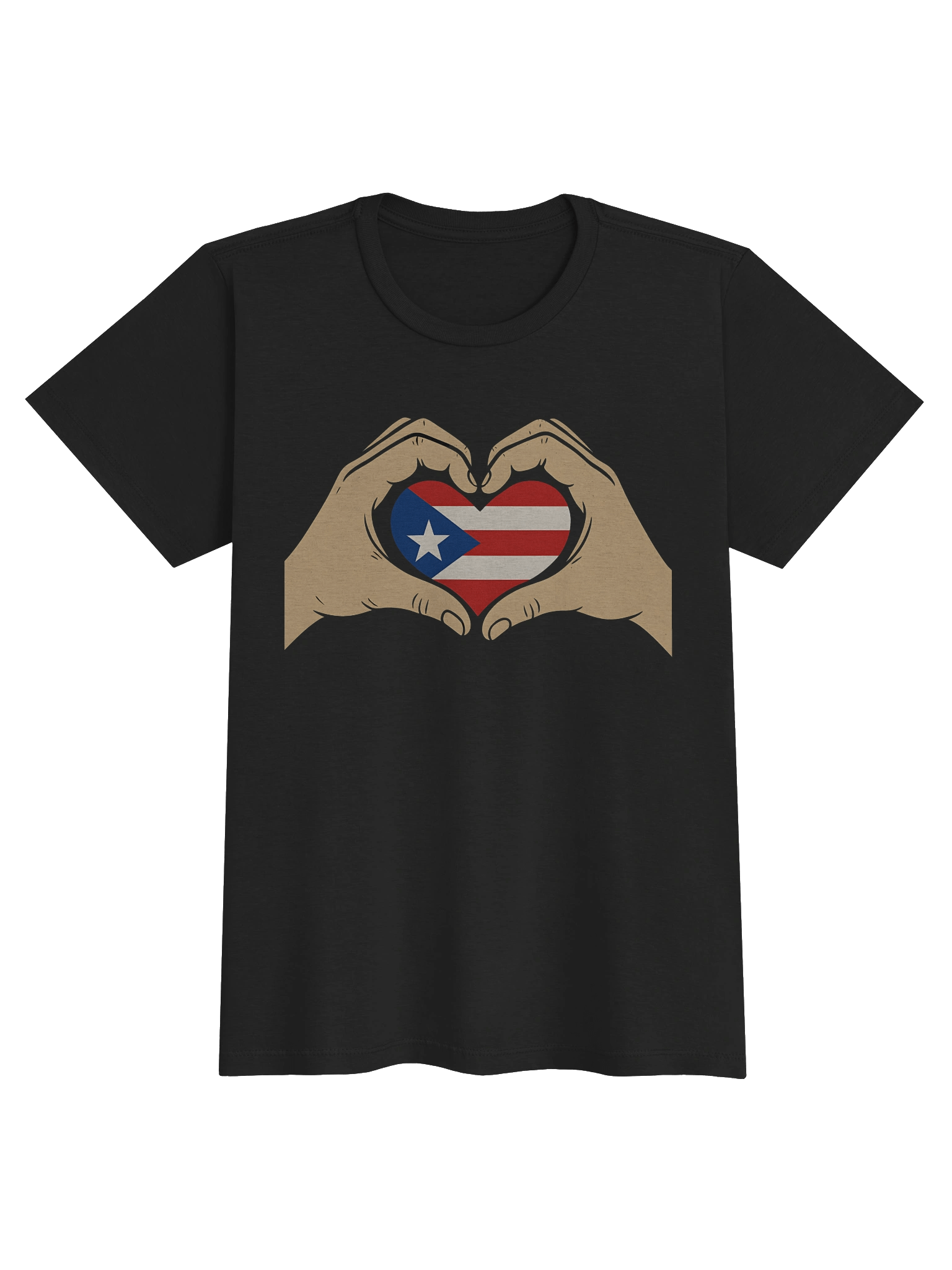 Bandera Corazón T-Shirt Mujer product image (1)