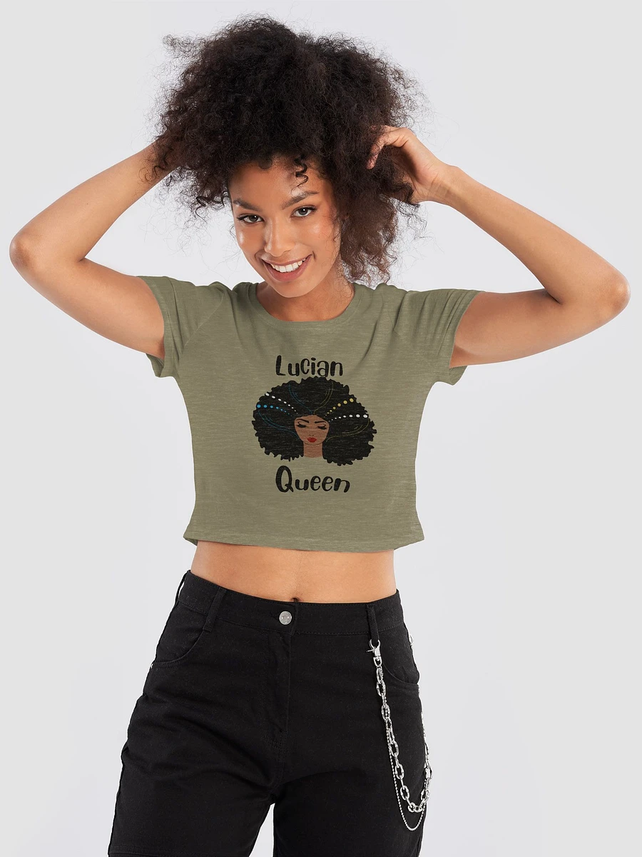 Lucian Queen Women's Crop Tee product image (18)