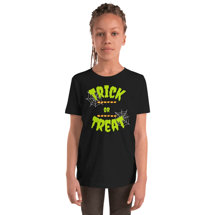 TRICK OR TREAT Halloween Youth T-Shirt product image (4)