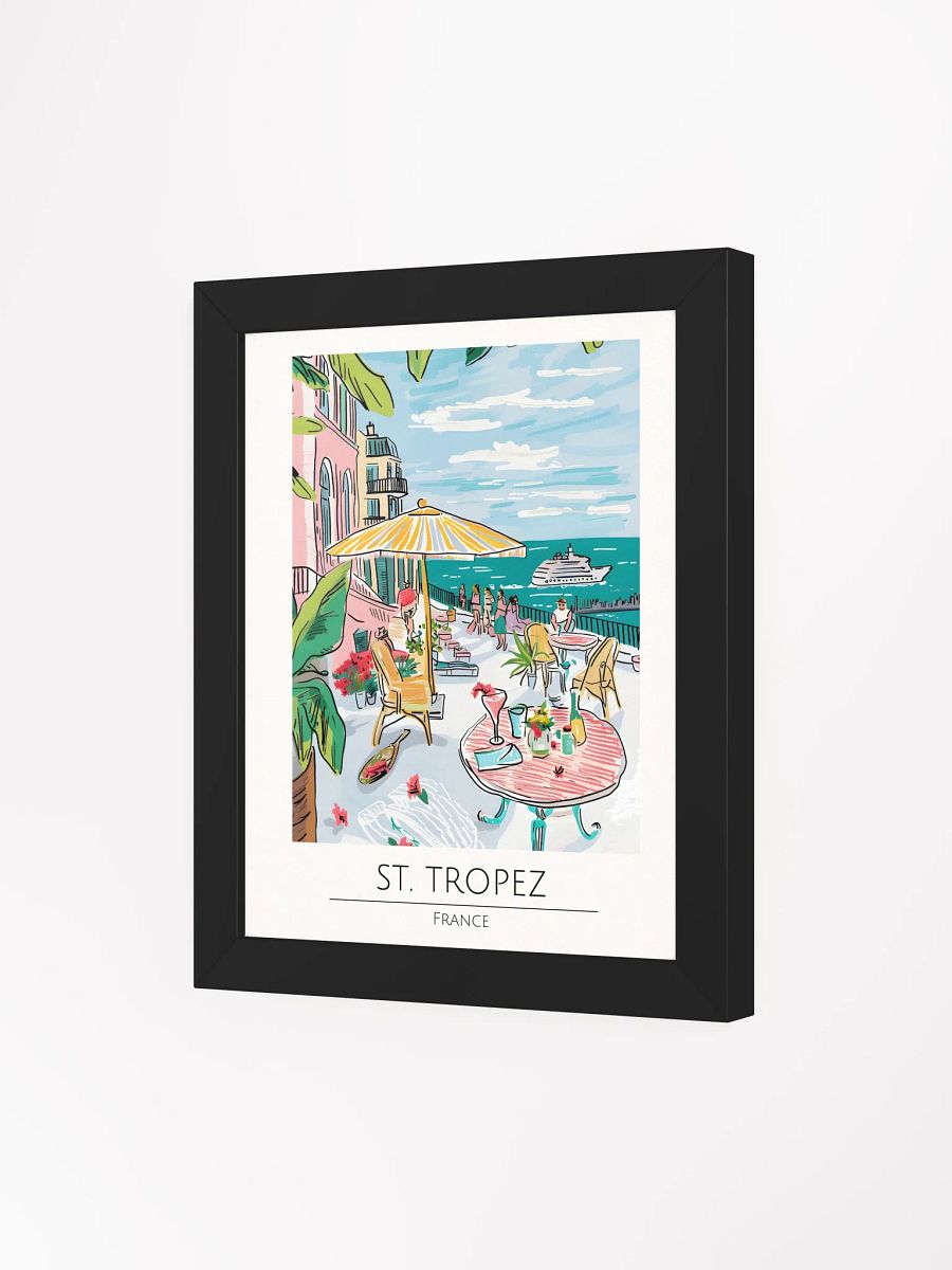 St. Tropez France Framed Travel Poster product image (3)
