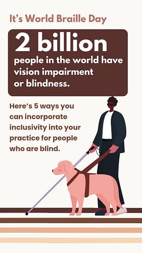 🌍Today is World Braille Day! 🌍
At blendVET, we celebrate inclusion and accessibility in all its forms. World Braille Day remi...