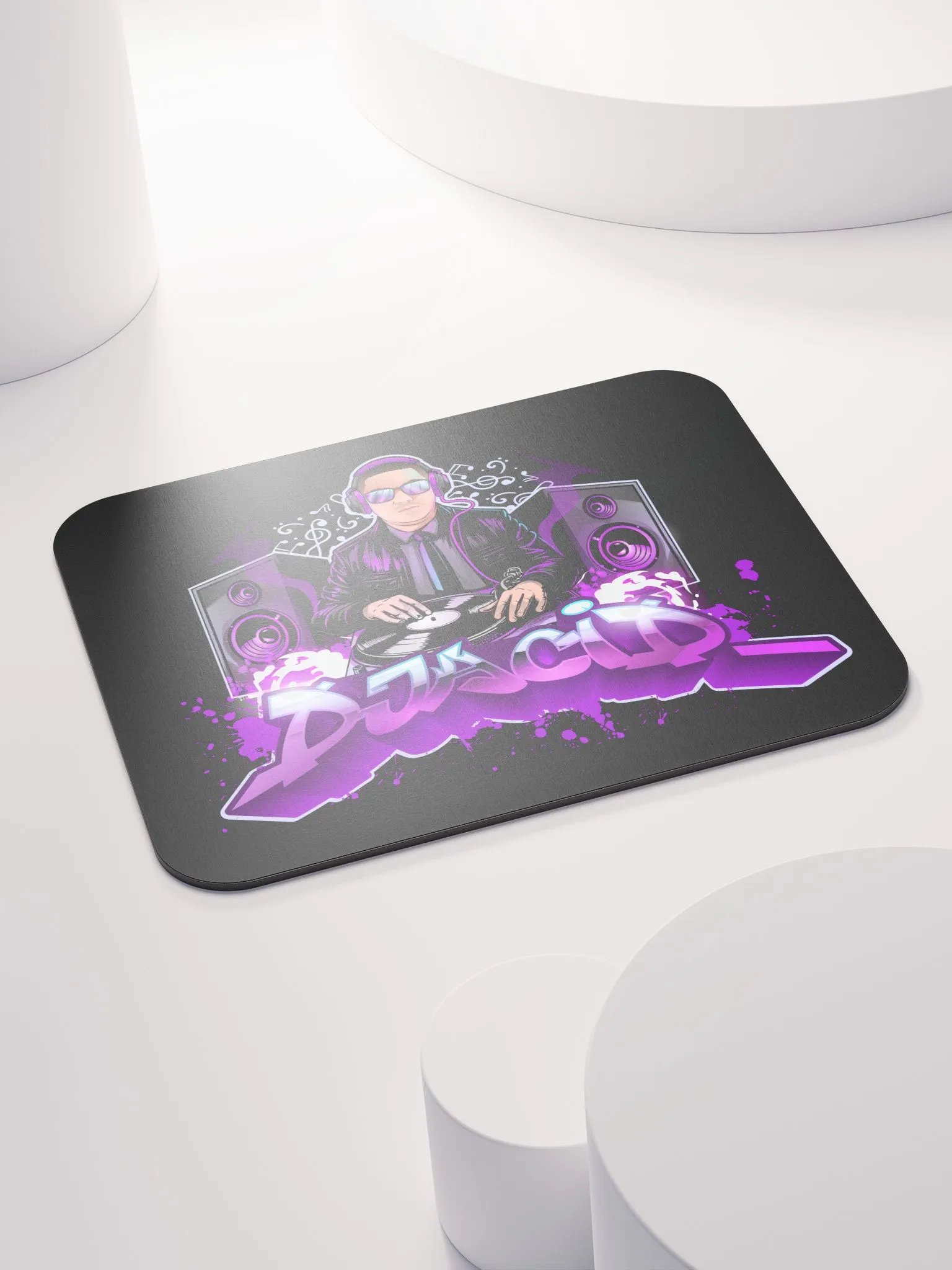 mouse mat with channel Logo product image (4)