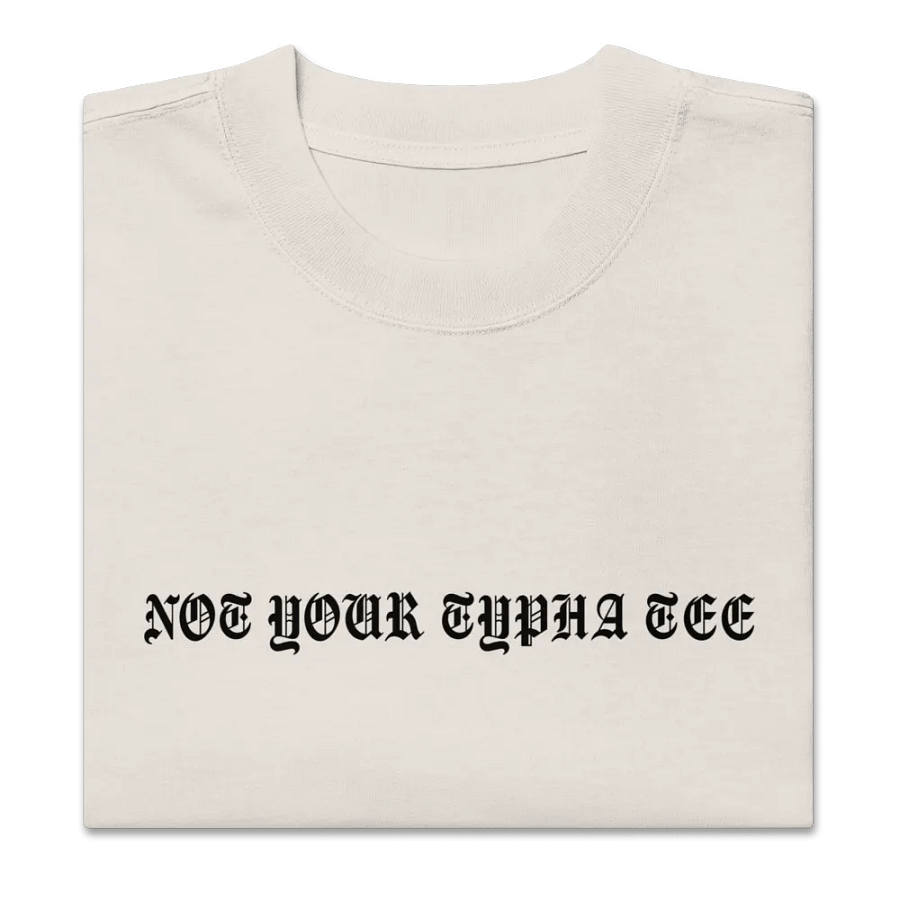 Not Your Typha Tee White product image (2)