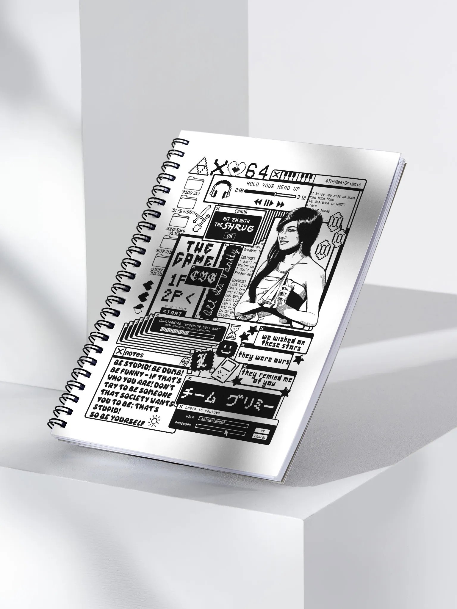 Grimmie Pop Up Notebook product image (3)