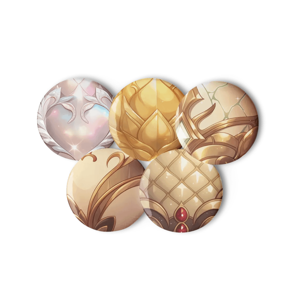 Metallic Dragon Egg Pin Set product image (3)