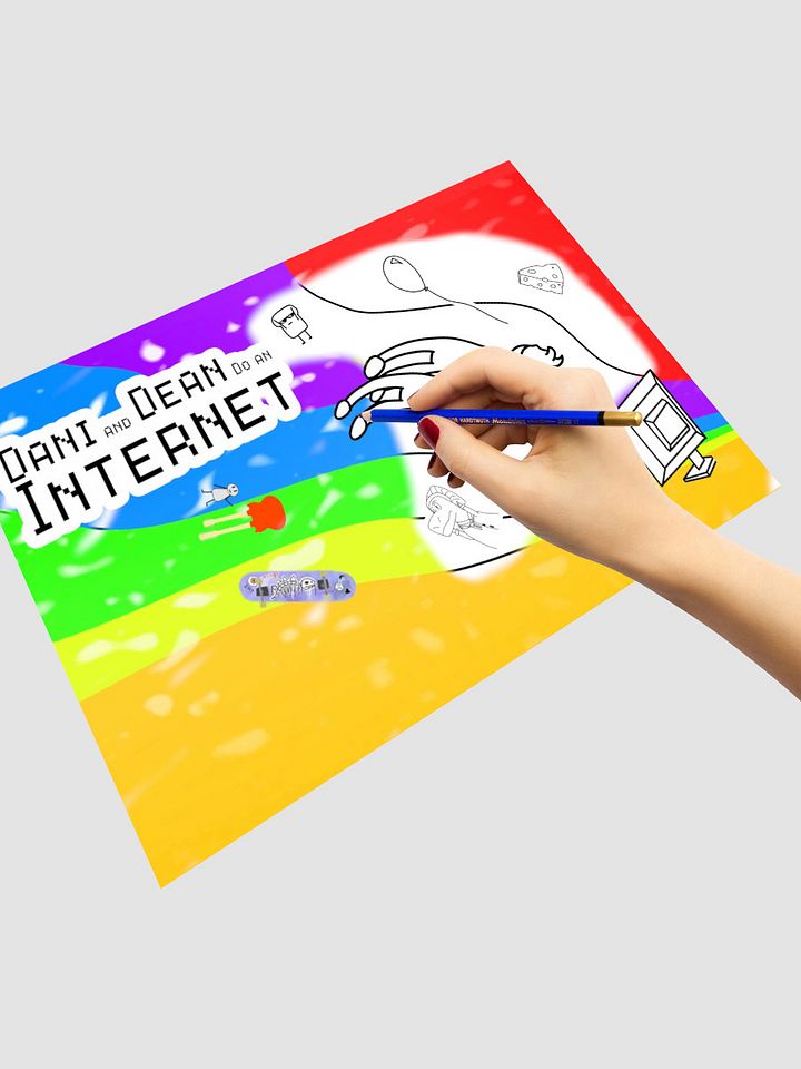 Dani & Dean Do An Internet Digital Colouring Book product image (1)