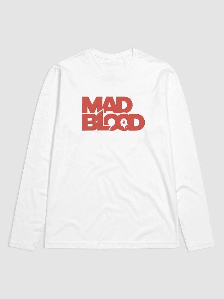 Mad Blood Simple Logo Fitted Long Sleeve Crew product image (1)