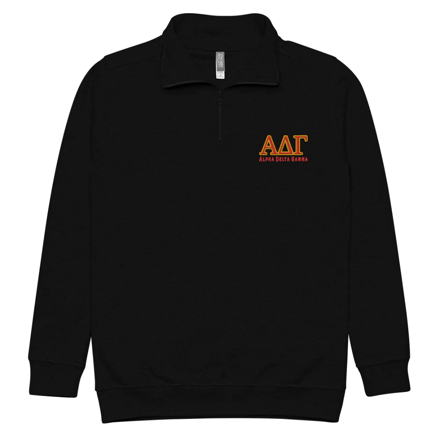 ADG Letters Zip Up Fleece - Embroidered product image (3)
