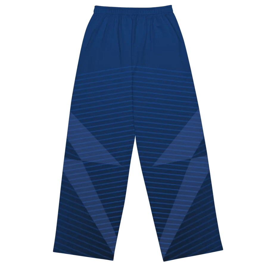Urban Edge Wide Leg Blue Unisex Pants product image (2)