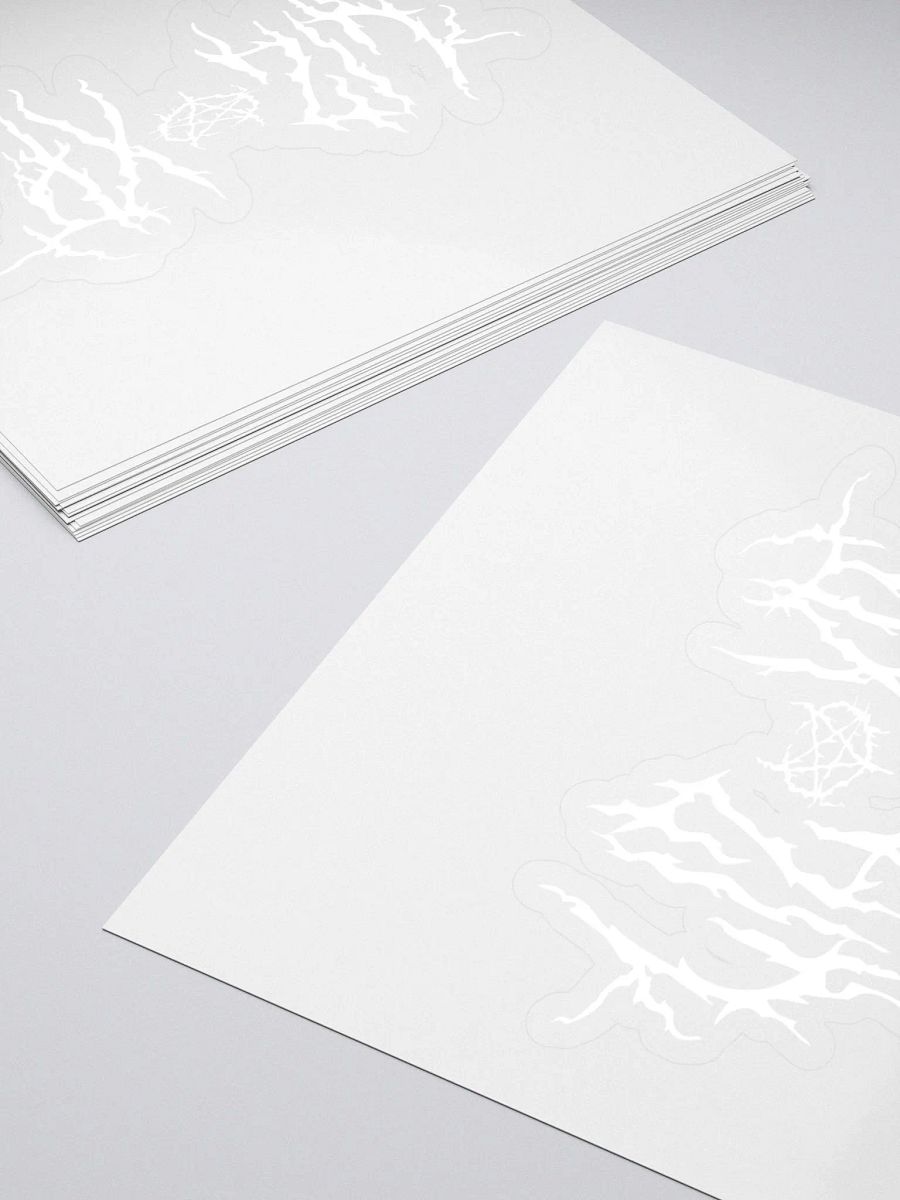 Liz XP Metal White Logo Sticker product image (4)