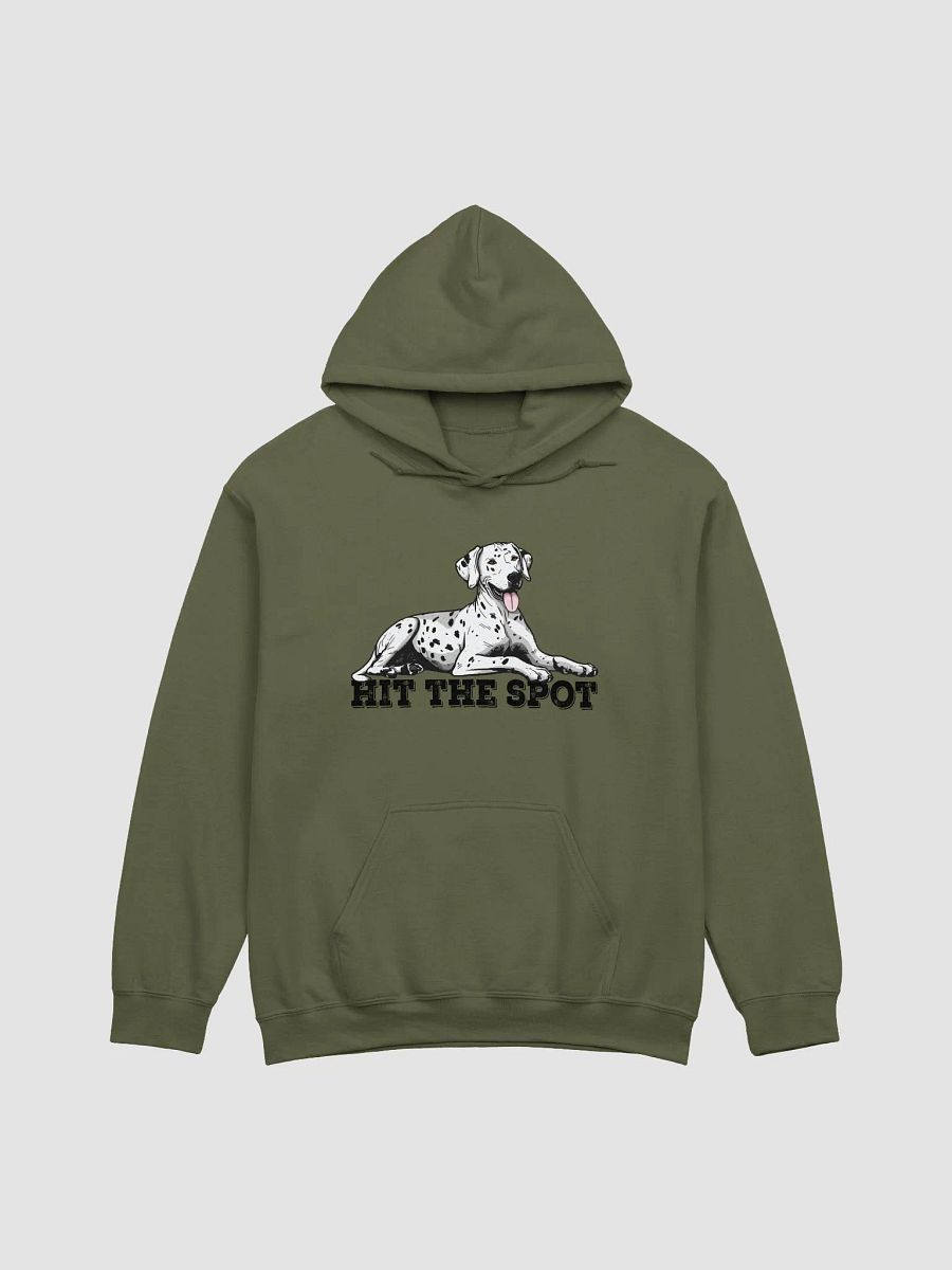 Hit the Spot Hooded Sweatshirt of a Dalmatian | Funny Hoodie for Dalmatian Paw-rents product image (16)