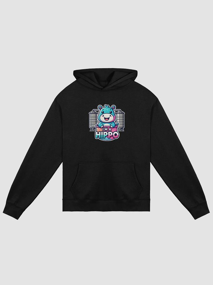 Joyful Hippo Oversized Hoodie product image (1)