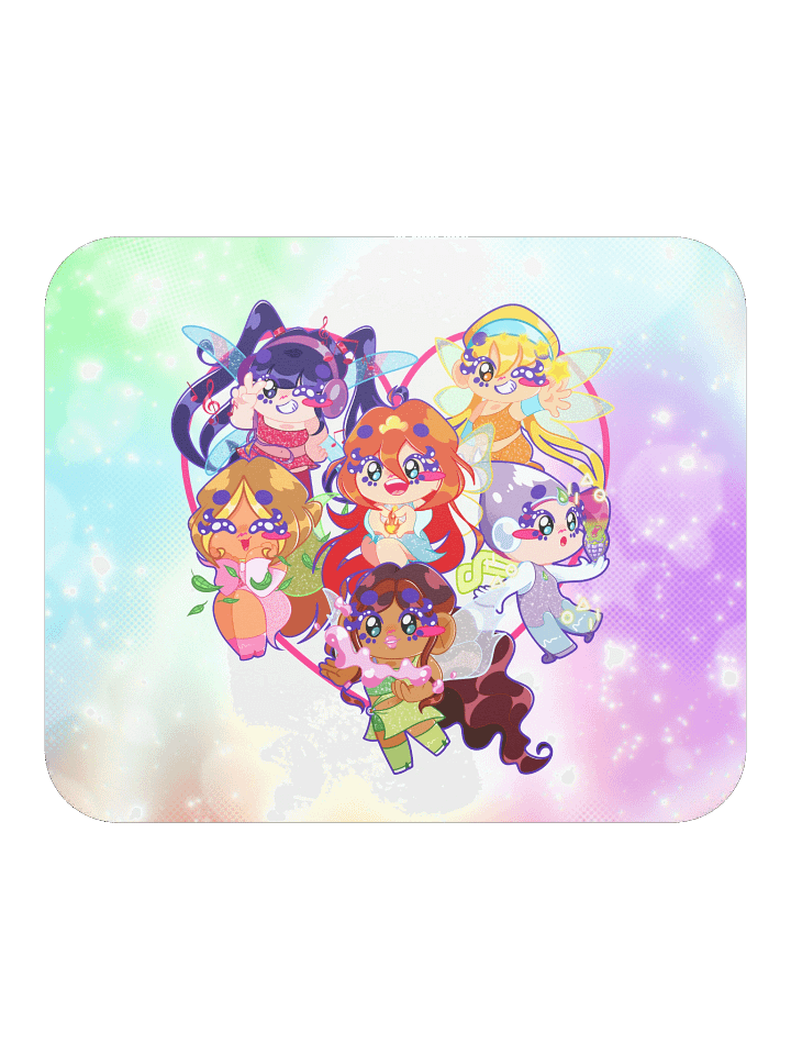 Winx Club Chibi Charmix Mouse Pad product image (1)