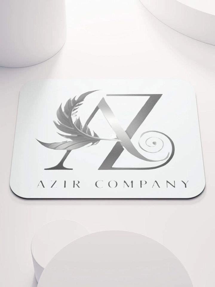 Feathered Monogram Mouse Pad product image (1)