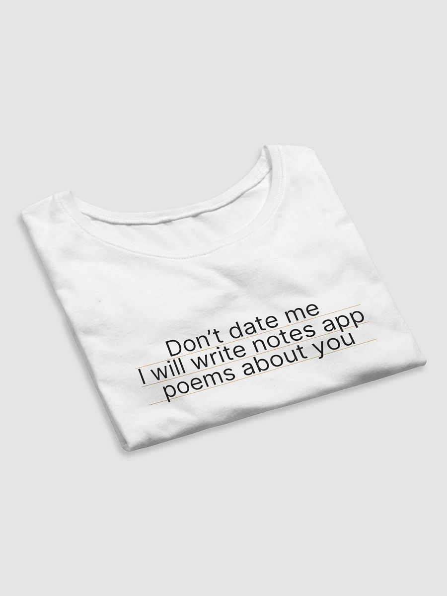 Notes App Baby Tee product image (7)
