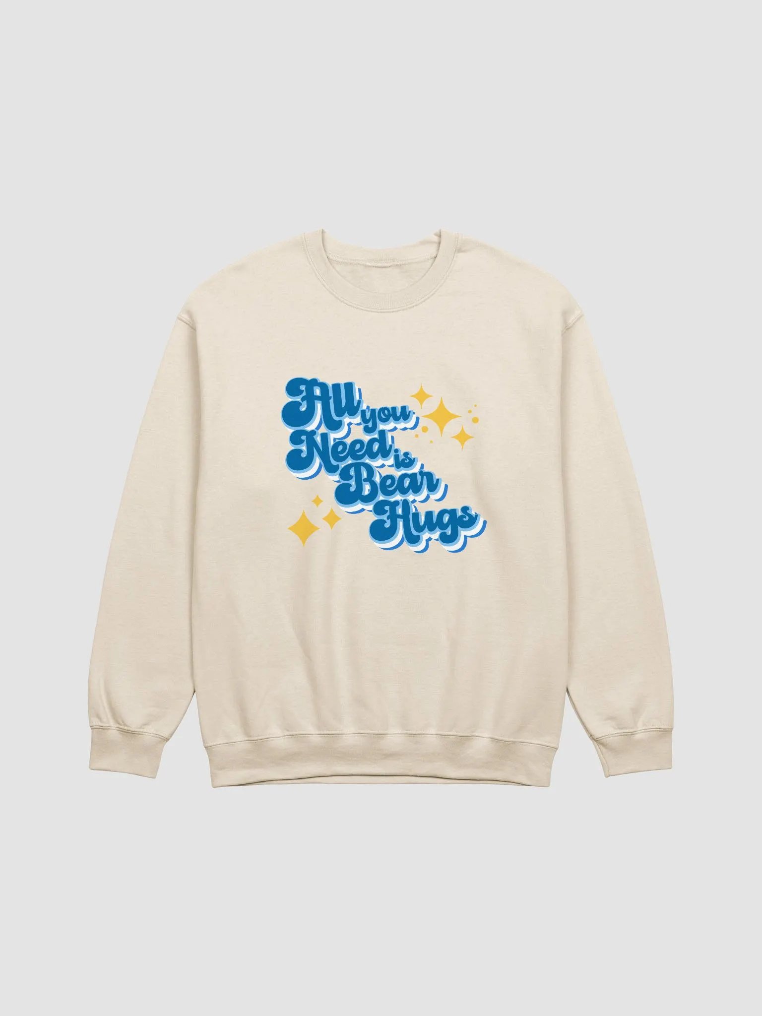 All You Need is Bear Hugs Classic Crewneck Sweatshirt product image (2)