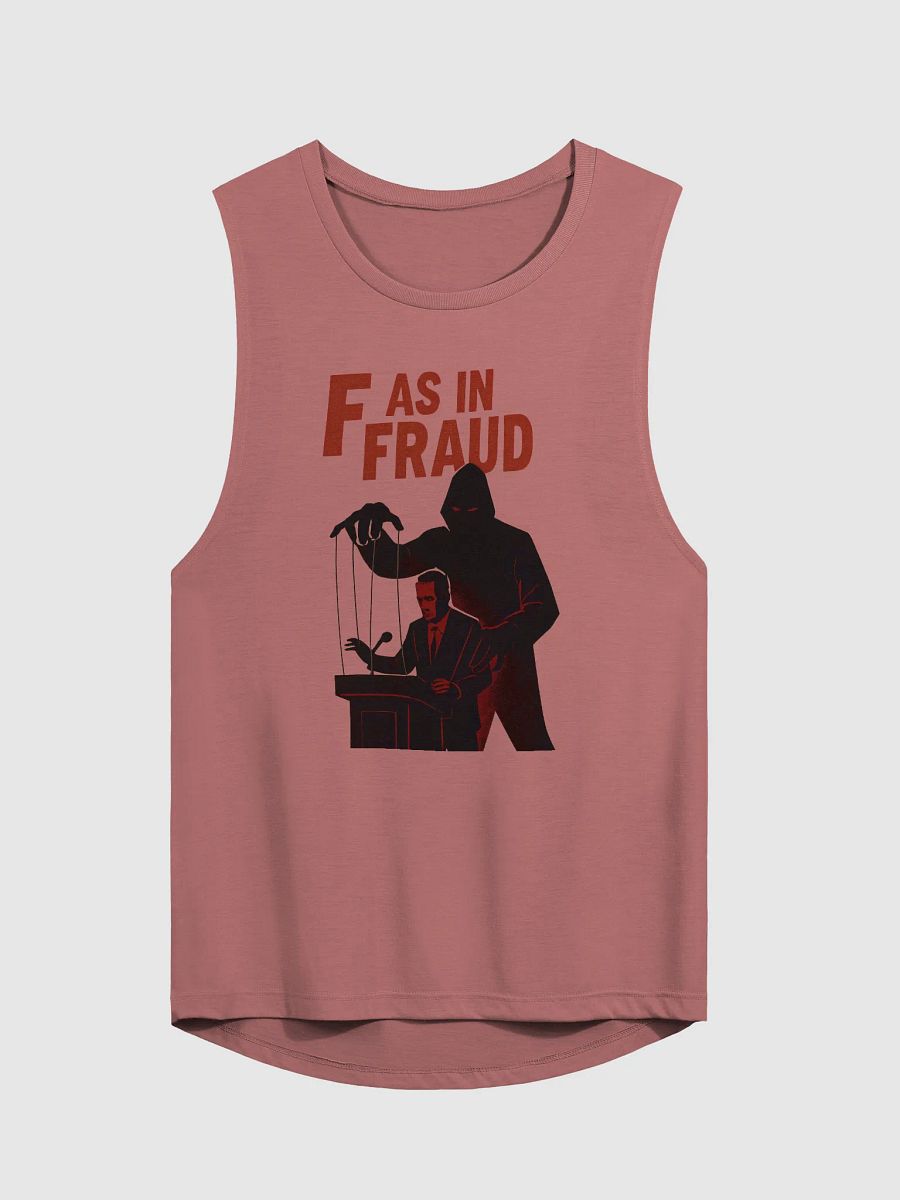 F as in fraud muscle tank product image (1)