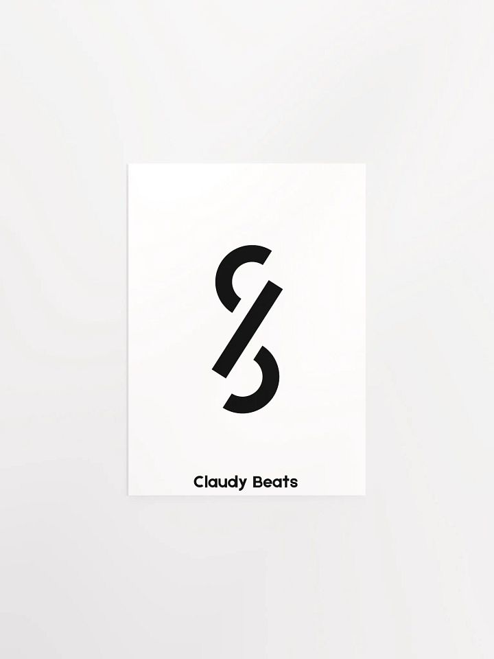 CLAUDY BEATS MIDNIGHT MUSE MATTE POSTER product image (1)