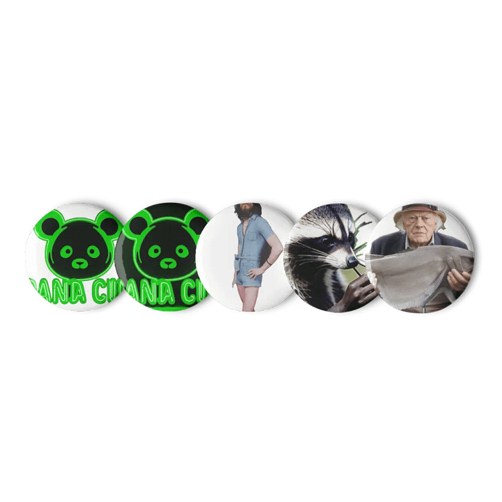 Panda Cult Pin Set product image (1)