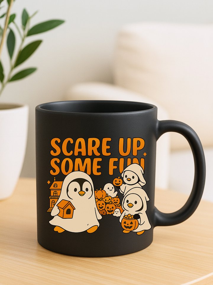 Scare Up Some Fun – Halloween Penguin Digital Print product image (2)