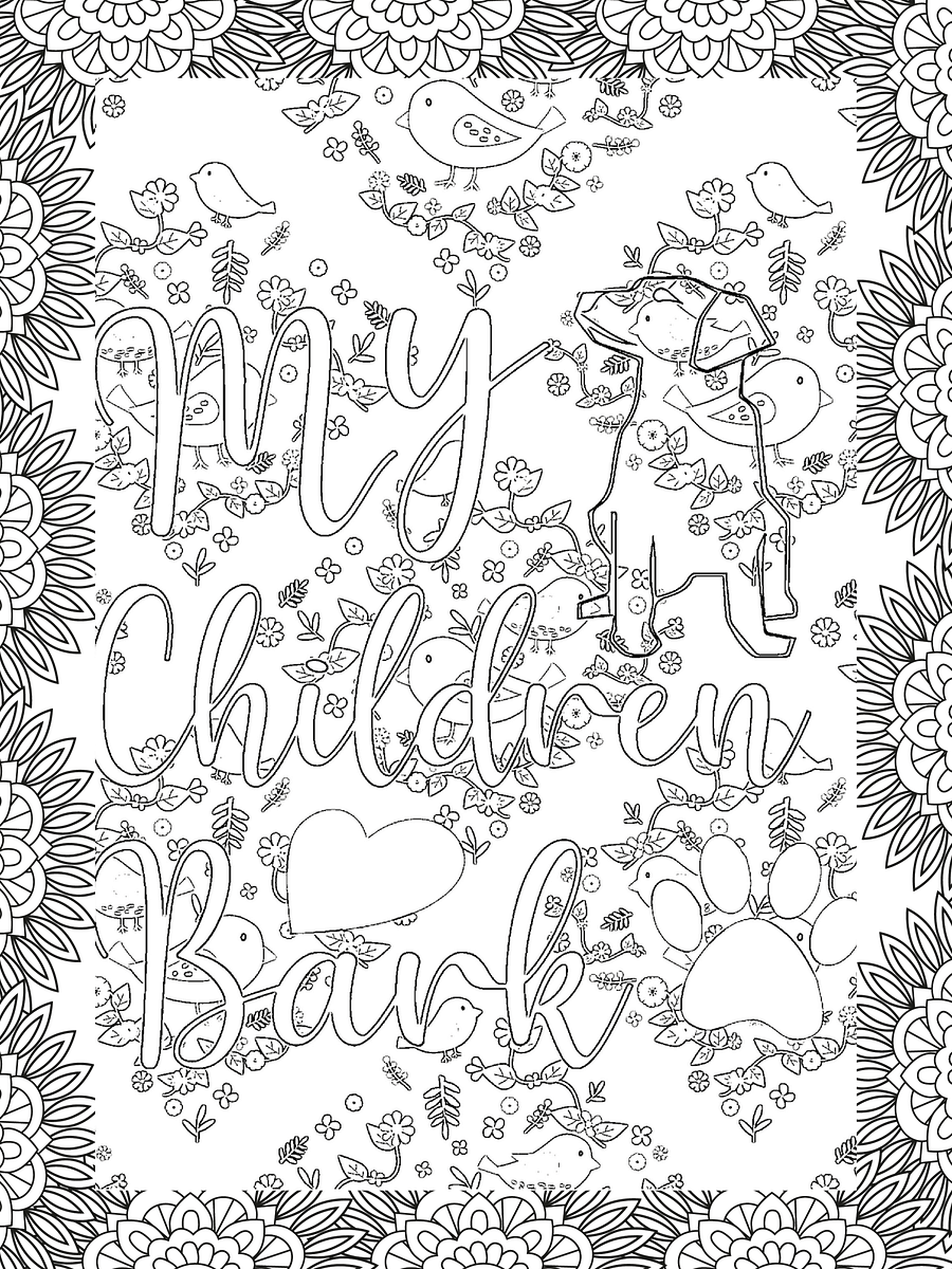 Pet Life Coloring Pages for Animal Lovers product image (9)
