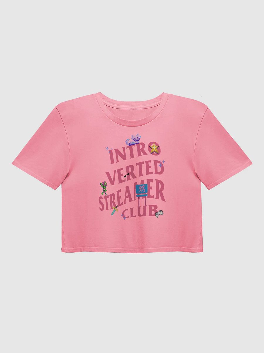 Introverted Streamer Club "Pixel-Elated" Croptop product image (1)
