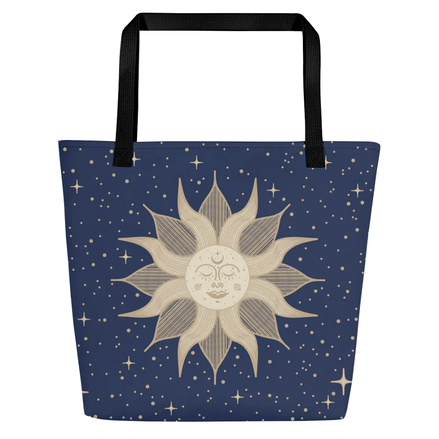 Mystic Sun Starry Night Tote Bag product image (2)